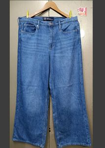 GAP High Rise Wide Leg Jeans