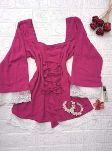 Corset Back Pinteresty Kurti🌷