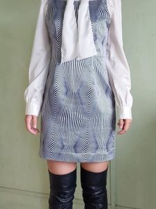 Geometric Print Mini Dress