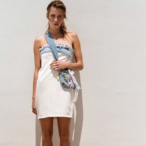 Zara Limited Edition Denim Mini Dress From NYC