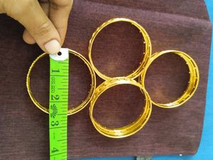 Elegant Gold Bangle Set