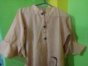 Bell Sleeves Long Kurti