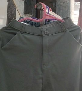 Stylish Grey Wide Leg Pants