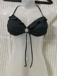 Polka Dot Bikini Top