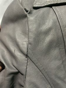 Faux Leather Biker Jacket