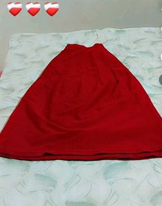 Maroon Skirt