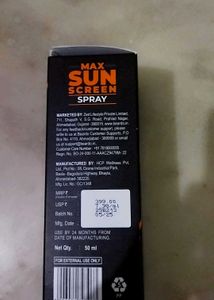 Sunscreen Spray|| BEARDO||