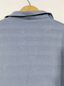 Profy Grey Collar Neck T-Shirt (Men)