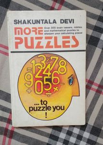 SHAKUNTALA DEVI PUZZLES BOOKS/ MIND POWER BOOK