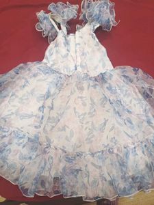 Oranganza White Frock