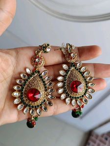 Gorgeous Gemstone Drop Earrings