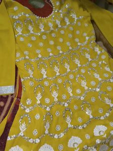 Yellow Haldi Sharara