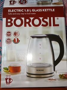 BOROSIL 1.8LTR ELECTRIC GLASS KETTLE