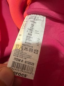 Crocs Pink Sweatshirt