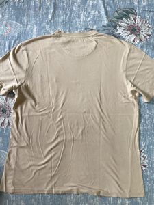 Beige Graphic T-Shirt