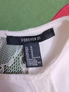 Forever 21 White Lace Dress