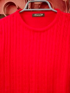 Red Beautiful Sweater