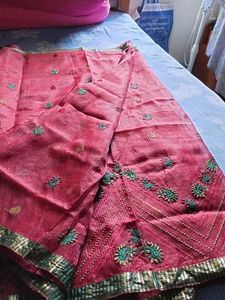 Elegant Pink Saree