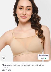 Lightly Padded Non-Wired Feeding Bra