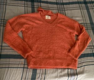 Cozy Coral Sweater