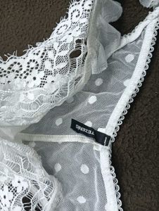 White Polka Dot Thong🔥 big size