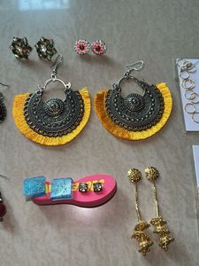 8 Pair Of Earrings