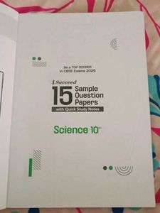 ARIHANT Class 10 - 15 Sample Questions Science
