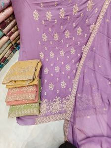 Embroidered Dress Material