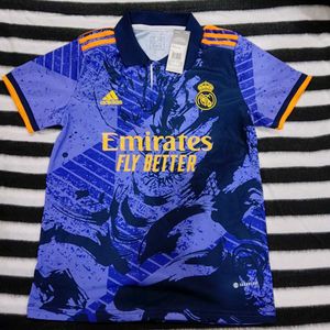 Real Madrid Fan Jersey Purple Dragon