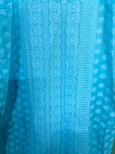 Pretty Sky Blue Kurti