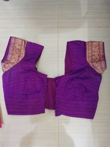 Pink Checkered Saree