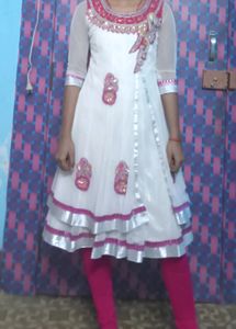 White Suit with Duppta and Lengins for Party Wear