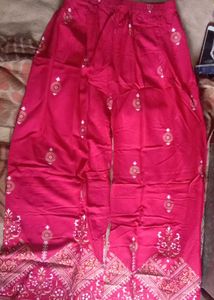 New Pink Plazo