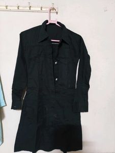 Black Shirt Dress