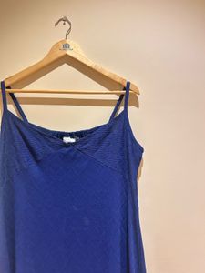 Blue Slip Dress