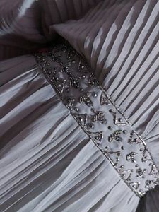 grey long frock