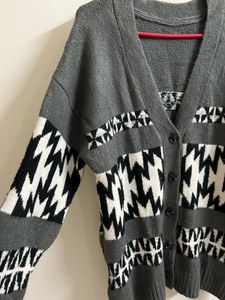 Korean V Neck Pullover Cardigan Sweater For Women