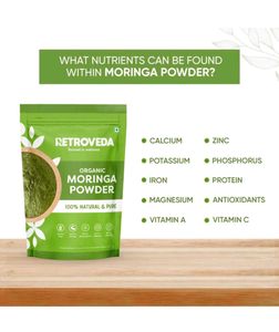 Retroveda Organic Moringa Powder