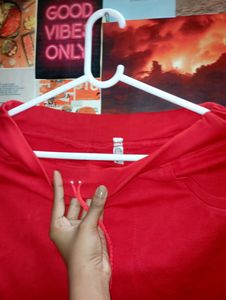 Red Long Skirt