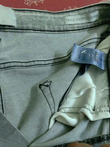 Grey Denim Jeans