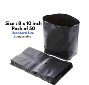 Gardening Compostable Bags - Pack of 50
