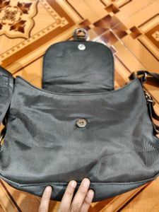 Ted Lapidus Gray Crossbody Bag