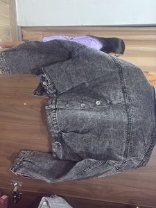 Acid Wash Denim Jacket