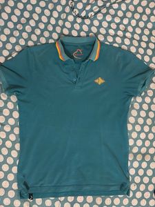Ocean Current Teal Polo