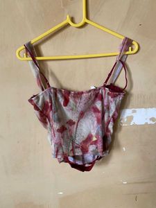 Floral Corset Top