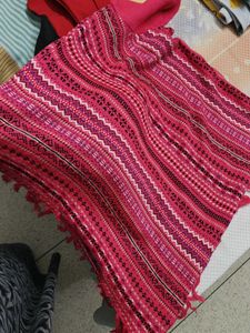 Hot Pink Poncho