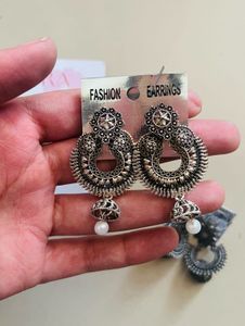Woman Oxide Earring set of three