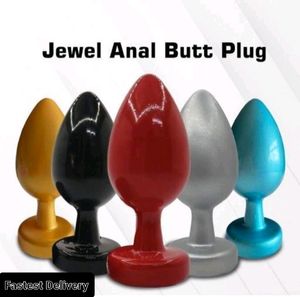 Spice it up Blue Jewel Anal ButtPlug for women