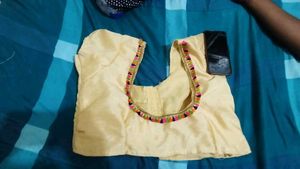 Beautiful Golden Blouse New