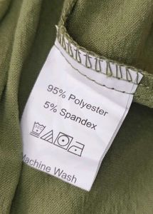 🌸 SHEIN Olive Green Button Down Dress